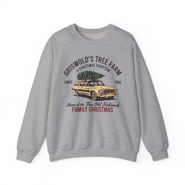 Crewneck Sweatshirt: Griswold's Tree Farm - Image 11