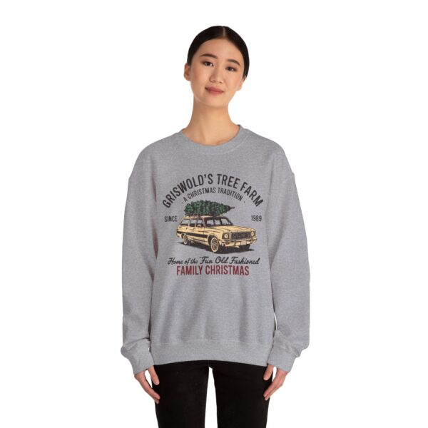 Crewneck Sweatshirt: Griswold's Tree Farm - Image 14