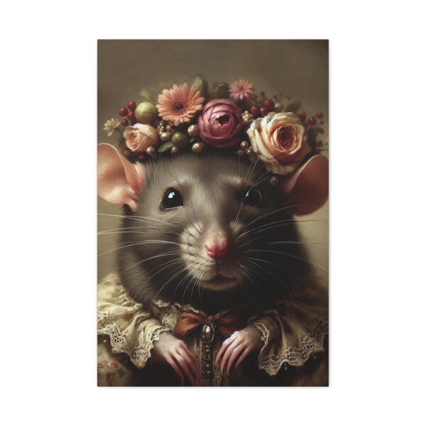 Canvas Art - Victorian Female Mouse - Image 9