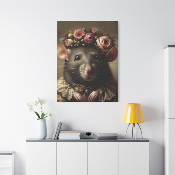 Canvas Art - Victorian Female Mouse - Image 3