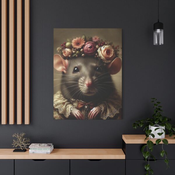 Canvas Art - Victorian Female Mouse - Image 4