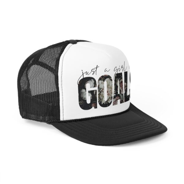 Just a Girl with Goals: Trucker Cap - Image 2