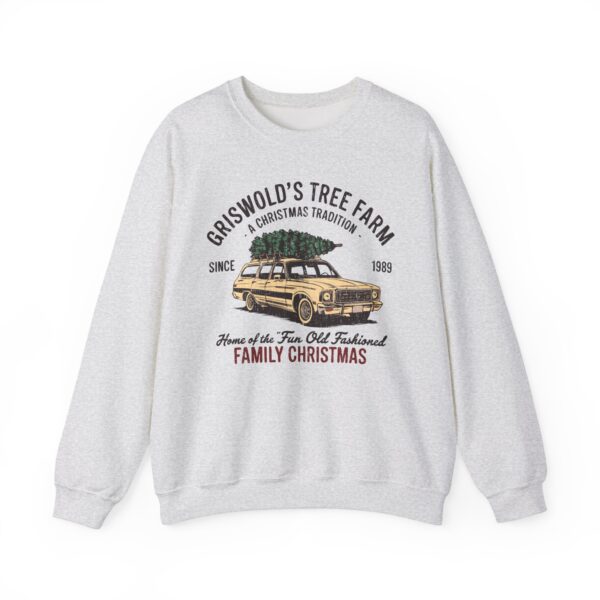 Crewneck Sweatshirt: Griswold's Tree Farm - Image 7