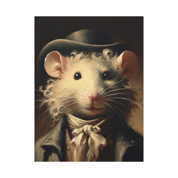 Canvas Art - Victorian Male Mouse