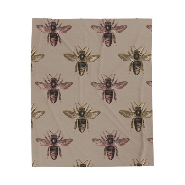 Plush Blanket: Busy Bees