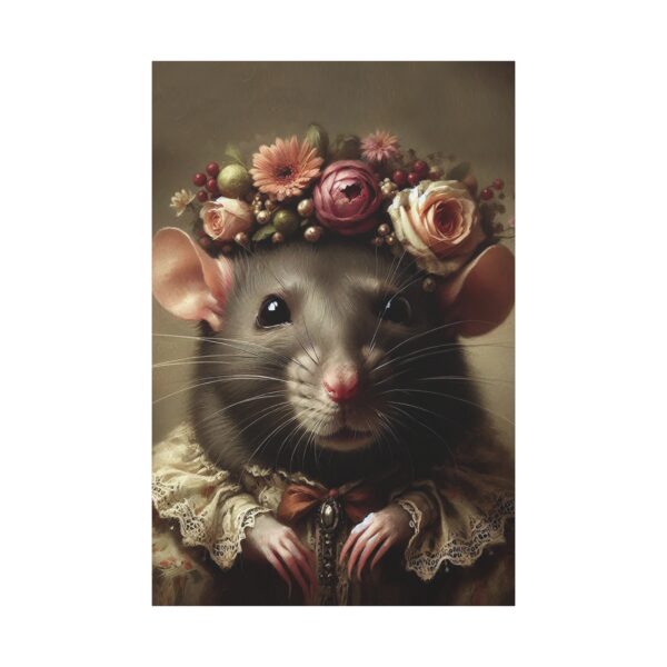 Canvas Art - Victorian Female Mouse - Image 5