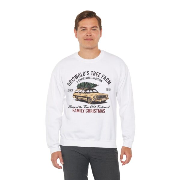 Crewneck Sweatshirt: Griswold's Tree Farm - Image 5