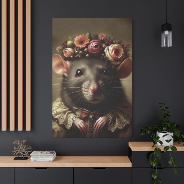 Canvas Art - Victorian Female Mouse - Image 8