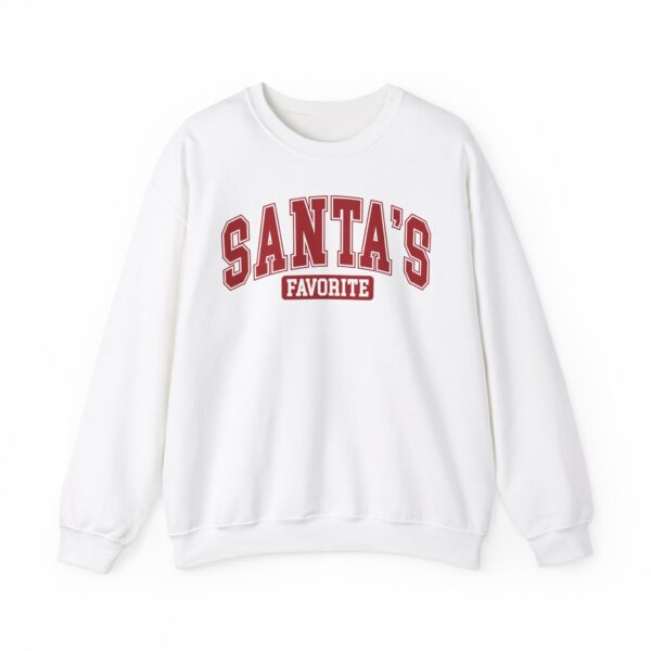 Crewneck Sweatshirt: Santa's Favorite